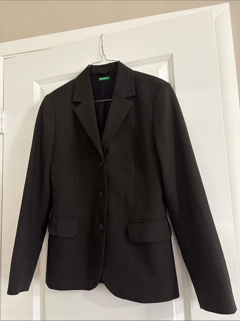 United Colors Of Benetton Black Women's Blazer